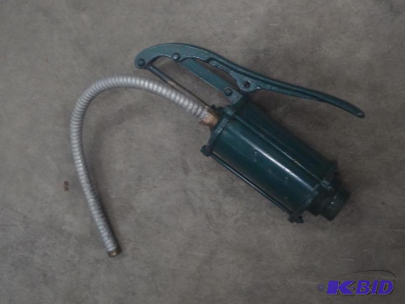 lot 22 image: (1) Idustrial Hand Pump...