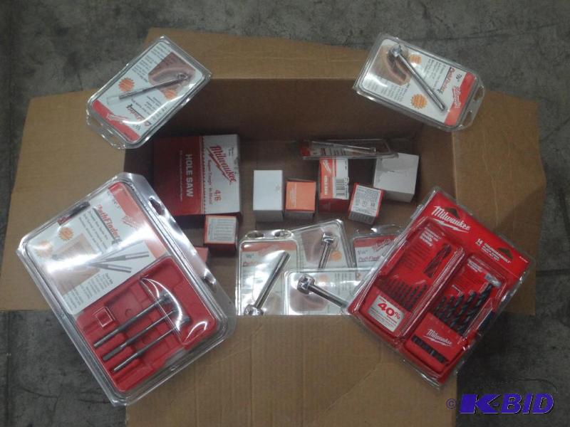 lot 37 image: Large Lot Of New Milwaukee Bit Sets...
