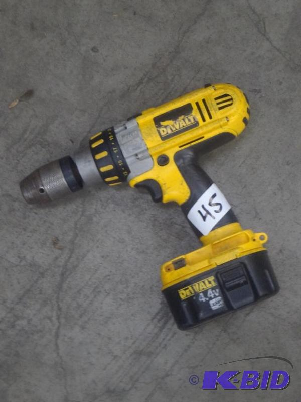 lot 45 image: DeWalt XRP 14.4Volt Hammer Drill...
