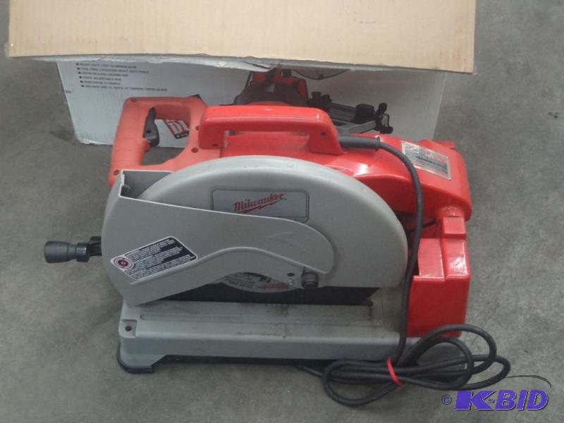 lot 58 image: Milwaukee 14" Abrasive Cut-Off...