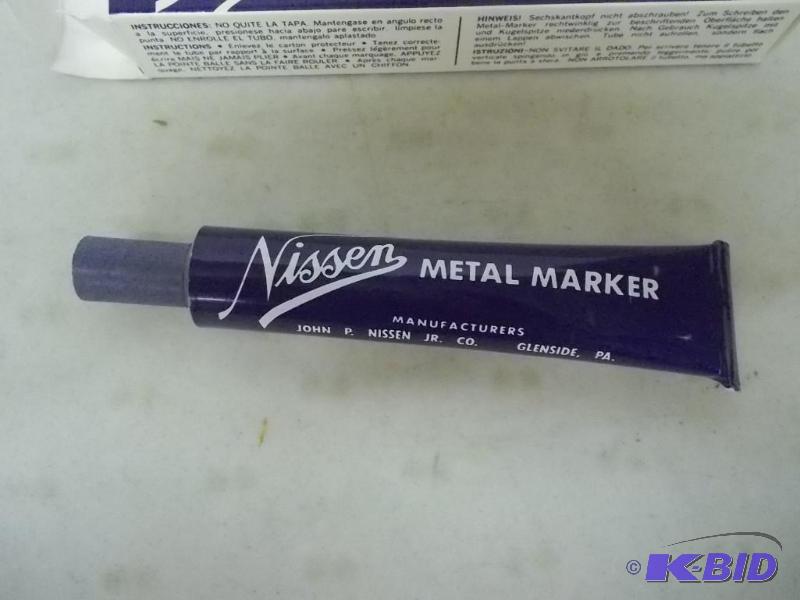 Nissen 564 metal markers. Yellow. ...