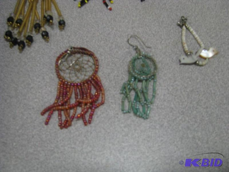 lot of native American style beaded...