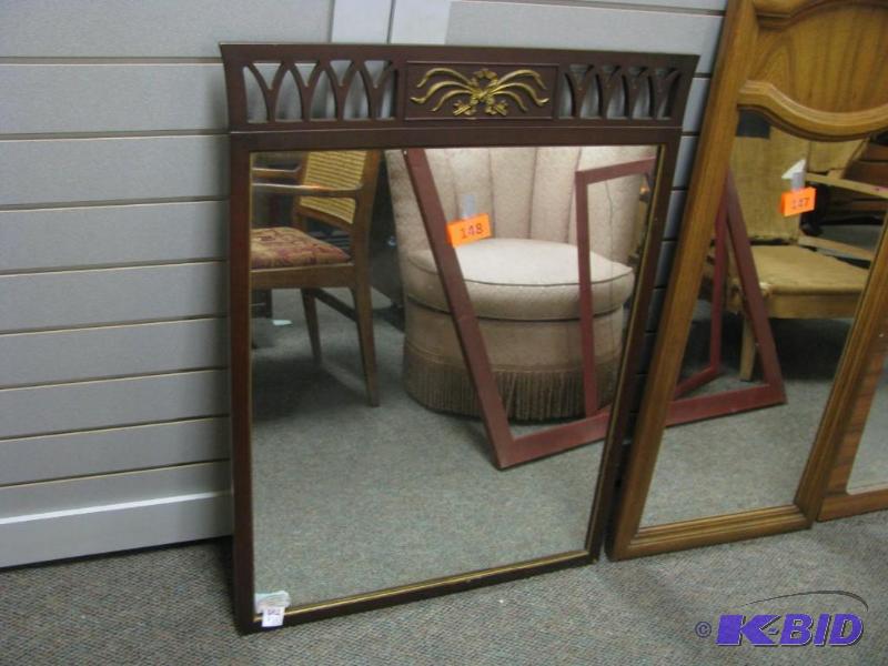 vintage mid century wall mirror...
