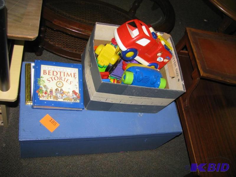 large lot of toys &amp book in woo...
