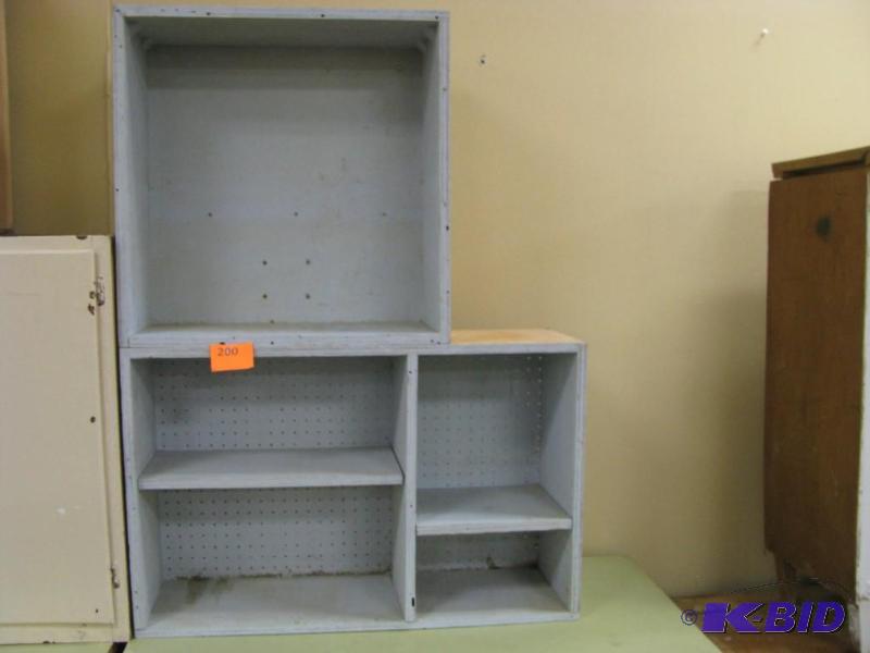 2 piece wood garage or shop wall sh...