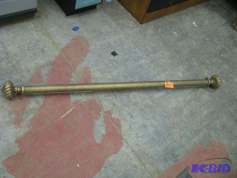 large curtain rod...