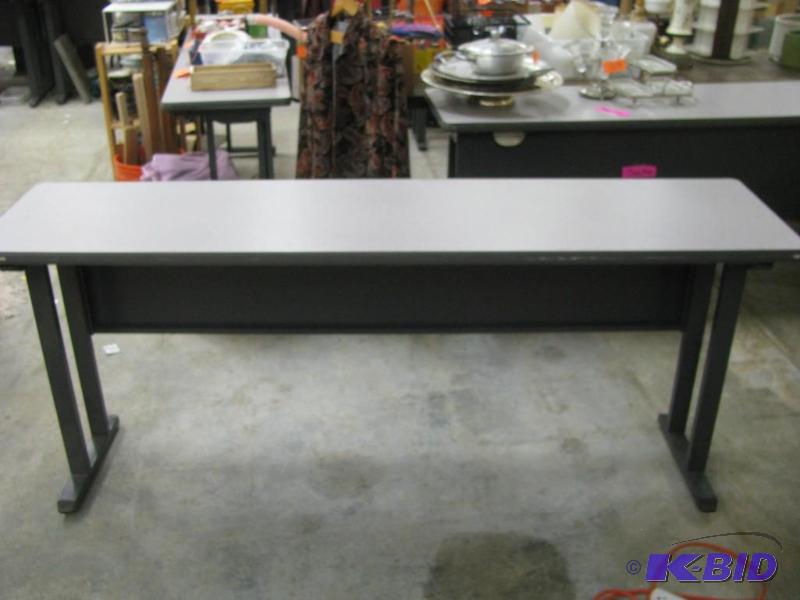 Metal folding table, many uses incl...
