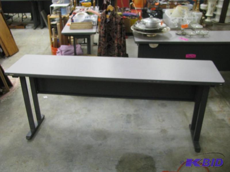 Metal folding table, many uses incl...