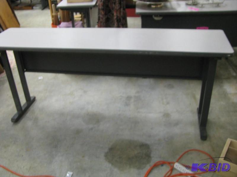 Metal folding table, many uses incl...
