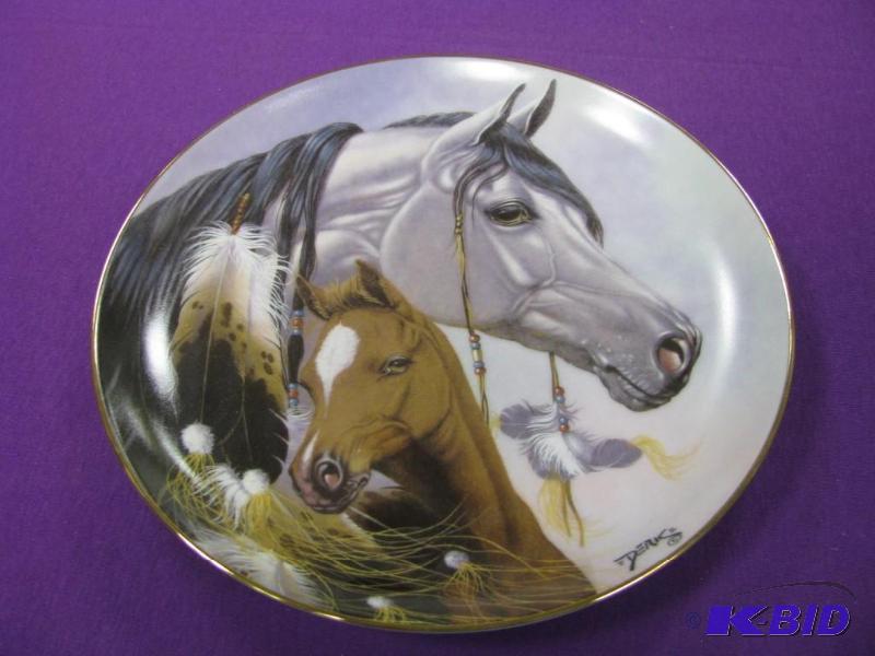 Decorative horse plate...