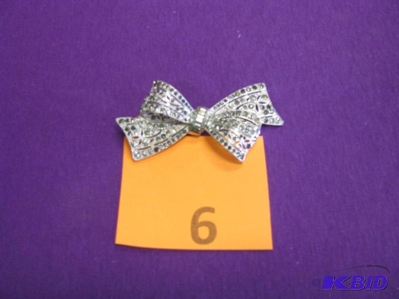 vintage bowtie brooch could be marc...