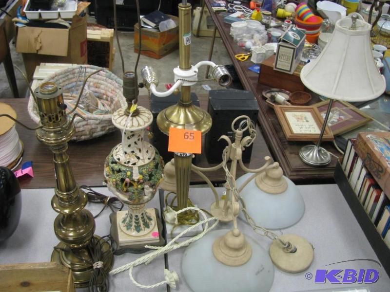 lamps and light fixture...
