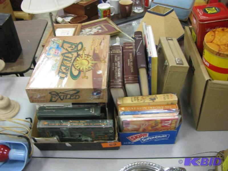 vintage religious books, tv guides,...