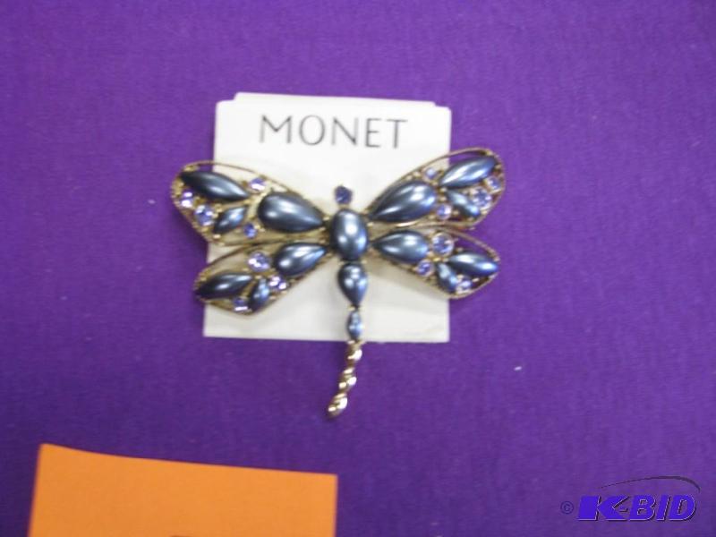 vintage Monet dragonfly brooch...