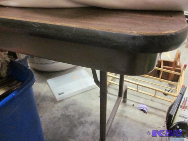 6 foot banquet table. Items on tabl...