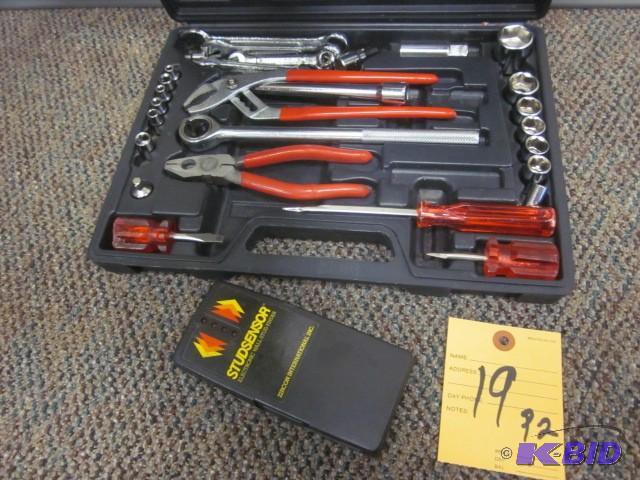 Stud censor and tool set....
