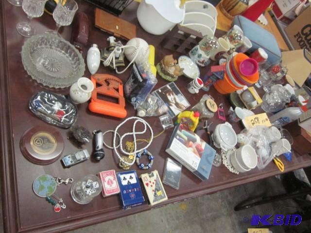 Full table lot of items....
