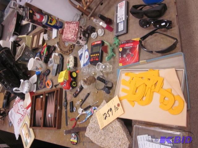 Full table lot of items....