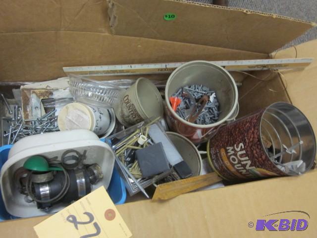 Lot of miscellaneous fasteners and ...