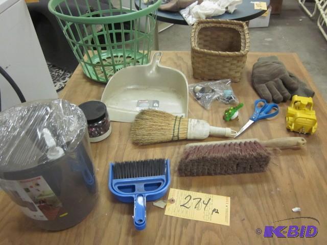Lot of items on table....