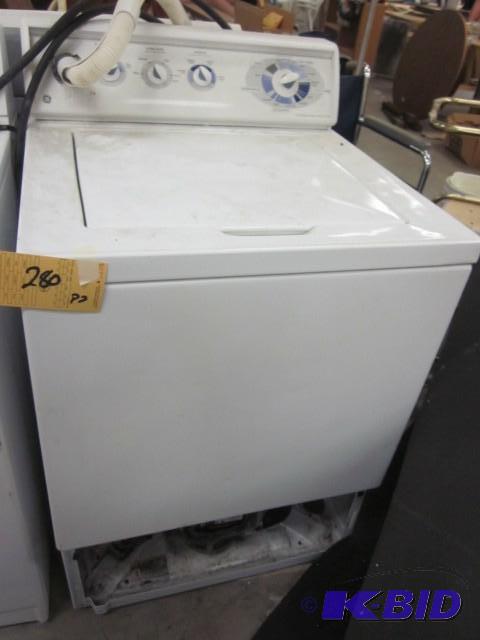 GE Washing Machine, missing front l...