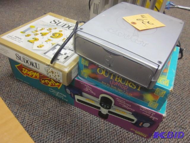 Lot of miscellaneous games and EZQu...
