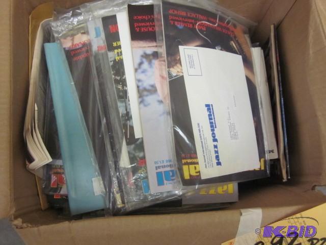 Large box of Jazz Journals, new in ...