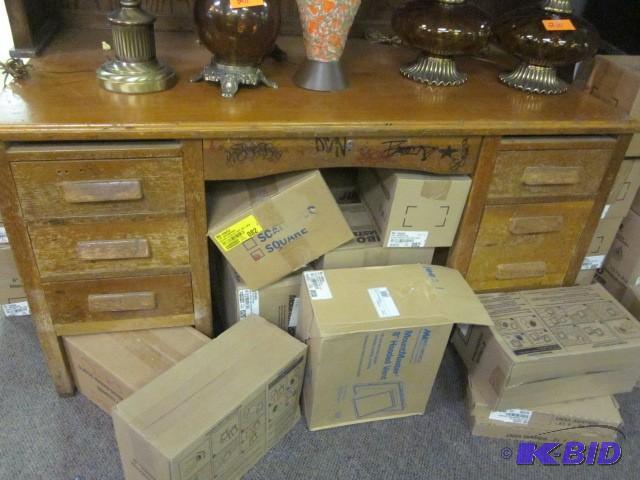 59 inch x 30 inch x 33 deep solid o...