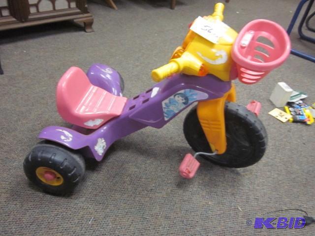 Girls Big Wheel, lights up and make...