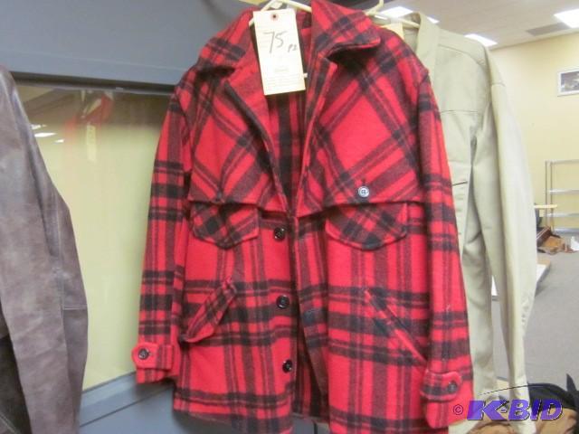 Ladies heavy wool coat, no maker, n...