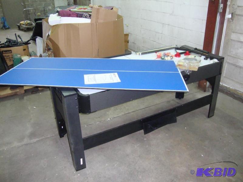 6ft 3-in-1 Gaming Table, Pool - Air...