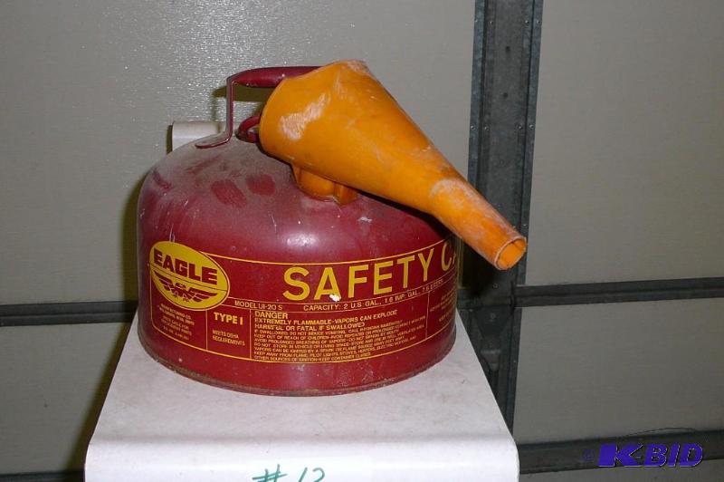 Eagle safety gas can 2gal Sold &quo...