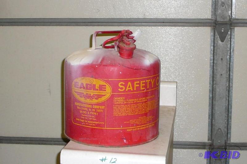 Eagle saefty gas can 5gal Sold &quo...