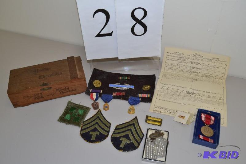 lot 28 image: Vintage Military - Arm