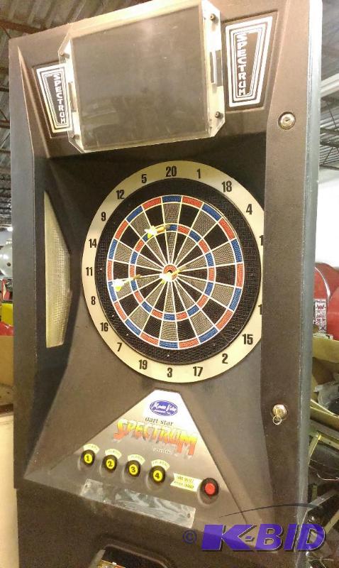 Spectrum Dart Star Coin Op Dart Board June Coin Op Arcade K BID