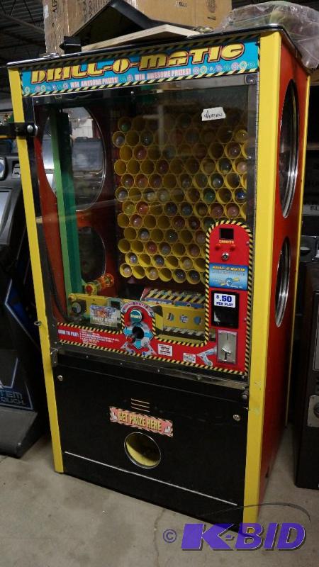 Drill O Matic Coin Op Redemption Arcade Game