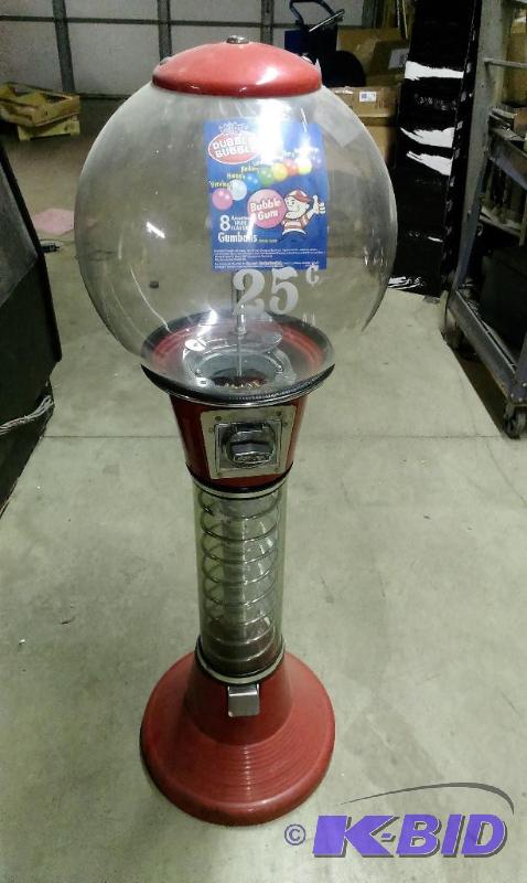 Coin Operated Wizard Style Gumball Machine