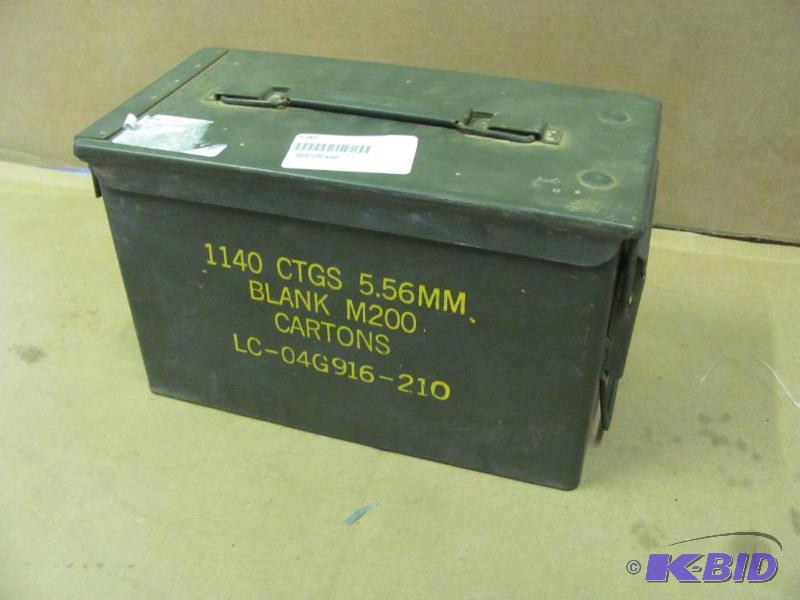 US Military Waterproof 50 Cal Ammo ...