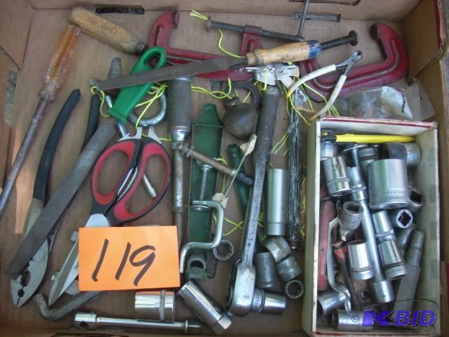 lot 119 image: Miscellaneous Tools as pictured...