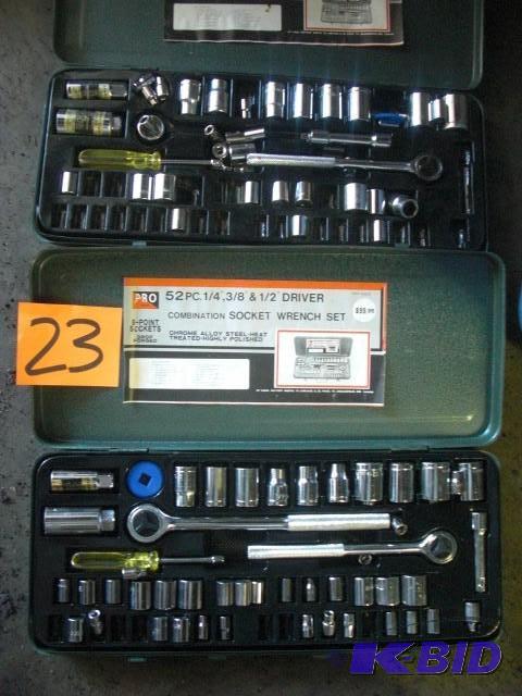 lot 23 image: 2, PRO 52 piece 14in, 38 in 12 i...