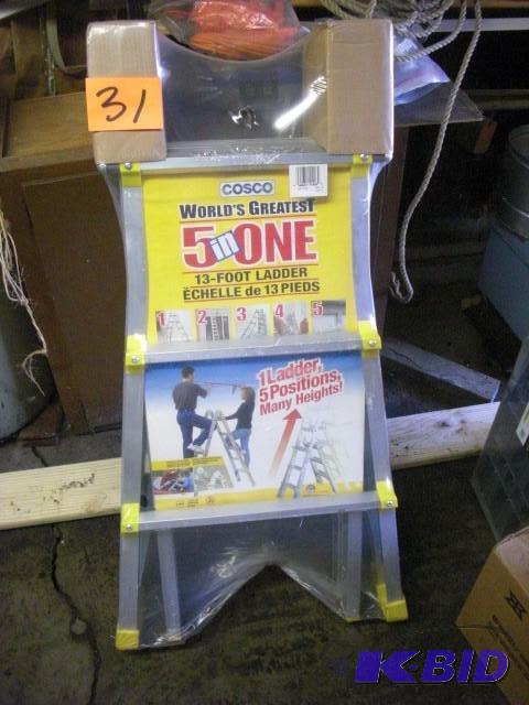 lot 31 image: Worlds GREATEST 5 in 1, Ladder. 13 ...