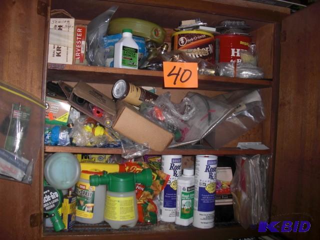 lot 40 image: Everything on the shelf.. See the c...