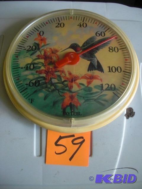 lot 59 image: TAYLOR 59, 12in diam....