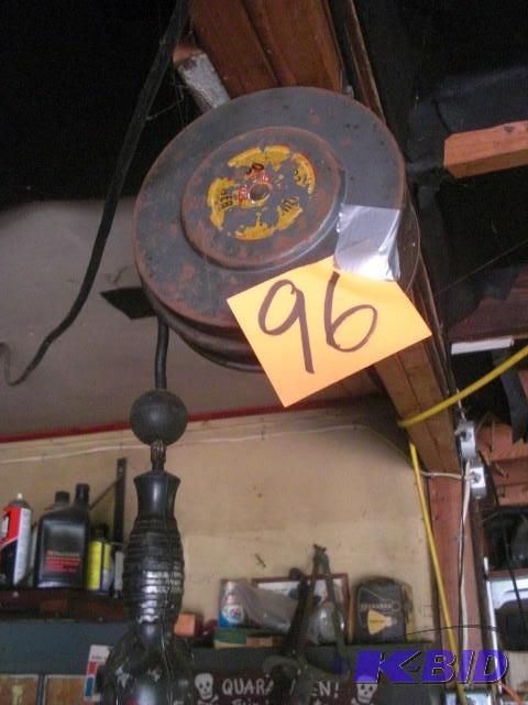 lot 96 image: Old fashion Retractable Trouble lig...