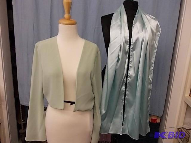 Small-Medium Green Jacket &amp Aqu...