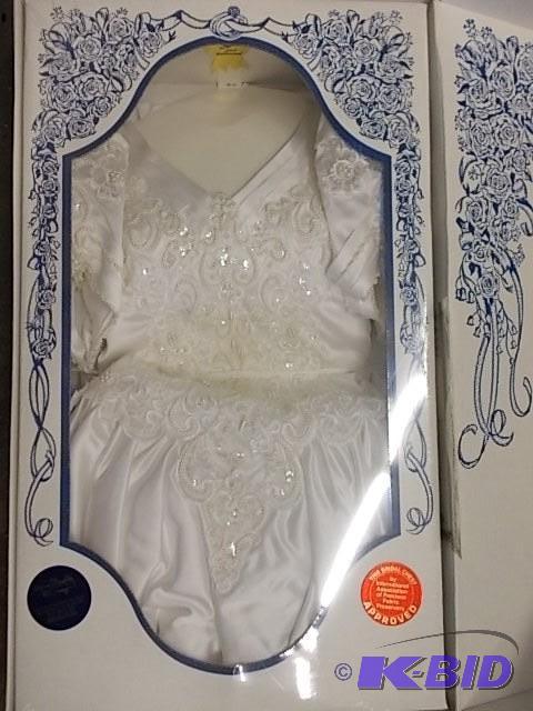 Size 12 Crystal White Wedding Dress...