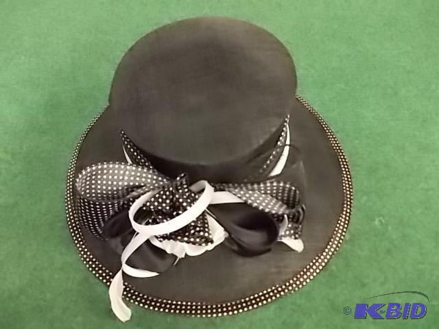 Fancy Ladies Straw Hat In Black...