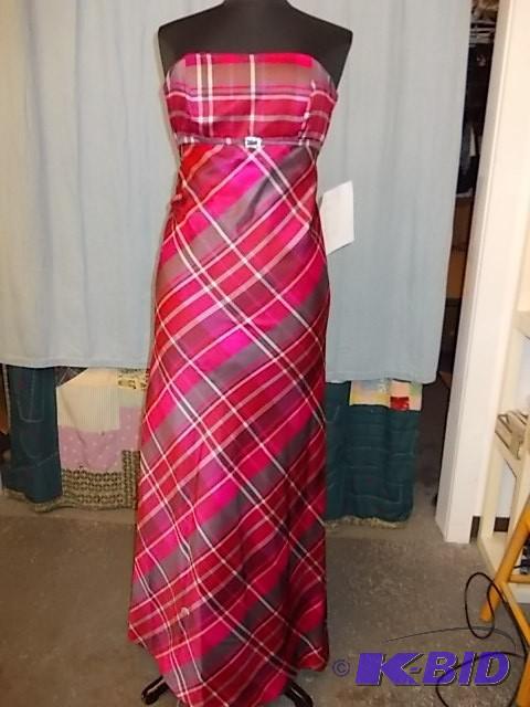 Size 810 After Six #1956 Plaid - $...
