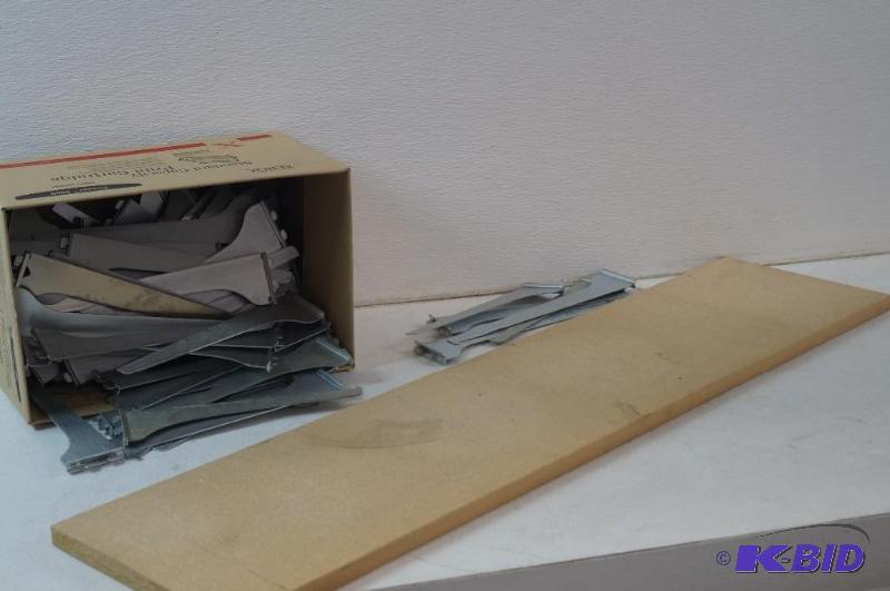 large lot of adjustable shelving fo...