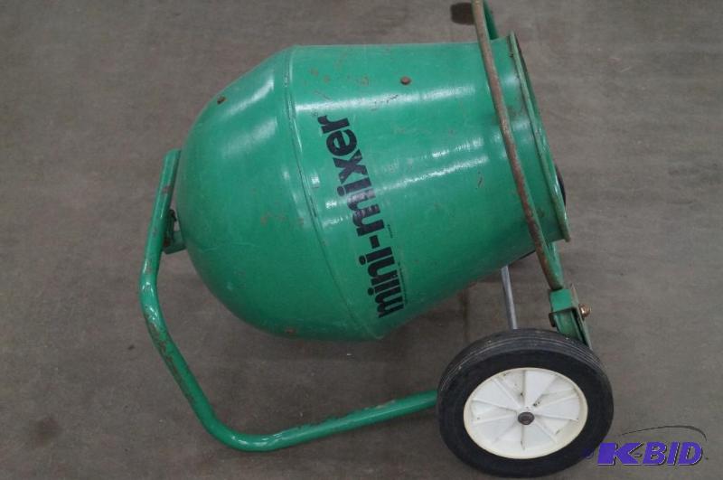 mini cement mixer